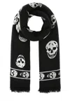 Alexander Mcqueen Silk Skull Scarf