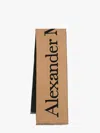 Alexander Mcqueen Men Logo Cotton Scarf In 9760