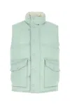 Alexander Mcqueen Structured Sleeveless Jacket With Front Flap Pockets