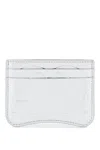 Alexander Mcqueen Seal Cardholder In Silver