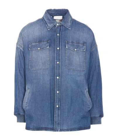 ALEXANDER MCQUEEN ALEXANDER MCQUEEN LONG SLEEVED DENIM SHIRT