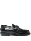 Alexander Mcqueen Men Seal Leather Loafers