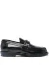 Alexander Mcqueen Men Seal Leather Loafers