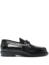 Alexander Mcqueen Men Seal Leather Loafers