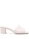 Alexander Mcqueen Seal Leather Mules