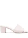 Alexander Mcqueen Seal Leather Mules
