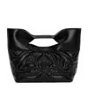 Alexander Mcqueen Mcqueen The Bow Bag In Quilted Leather In Black