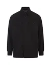 Alexander Mcqueen Patch-pocket Cotton Shirt In Black