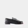 Alexander Mcqueen Women's Seal Loafers In Black