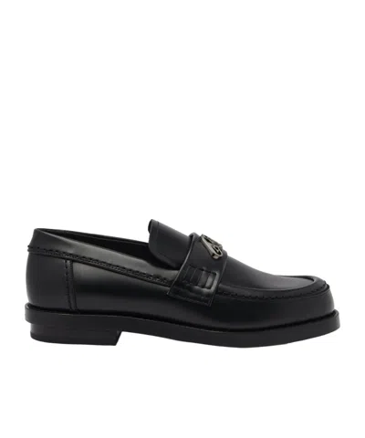 Alexander Mcqueen Seal Loafer In Black