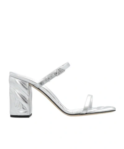 ALEXANDER MCQUEEN ALEXANDER MCQUEEN SEAL STRAP-DETAILED SLIP-ON MULES