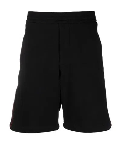 ALEXANDER MCQUEEN ALEXANDER MCQUEEN LOGO PRINTED SWEAT SHORTS