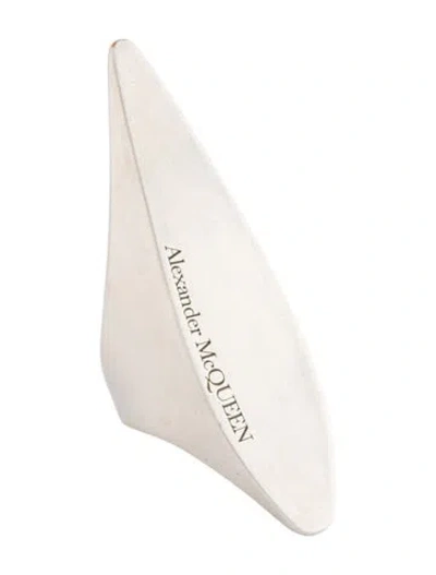 Pre-owned Alexander Mcqueen Shard Cocktail Ring In Multicolor
