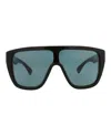 Alexander Mcqueen Shield-frame Recycled Acetate Sunglasses