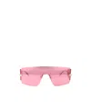 Alexander Mcqueen Shield-frame Sunglasses In Pink
