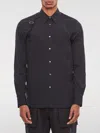 Alexander Mcqueen Harness Cotton Shirt In Black