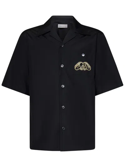 Alexander Mcqueen Shirt In Black