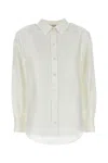 Alexander Mcqueen Shirts In Ivory
