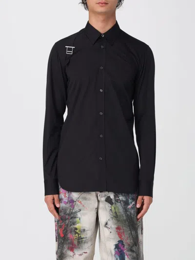 ALEXANDER MCQUEEN SHIRT MCQUEEN MEN COLOR BLACK,H25700002