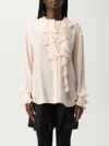 Alexander Mcqueen Shirt Mcqueen Woman Color Pink In White