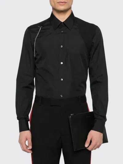 Alexander Mcqueen Shirt Mcqueen Men Color Black