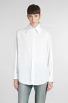 Alexander Mcqueen Cotton Shirt In White