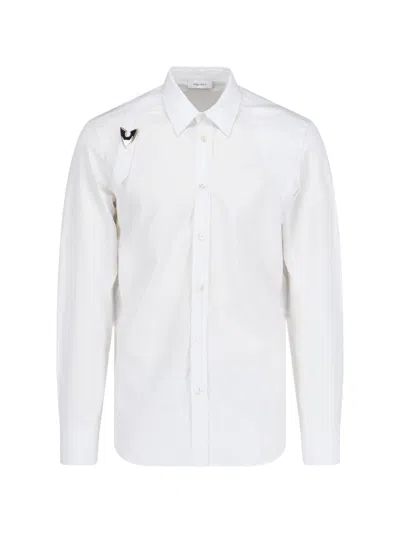 ALEXANDER MCQUEEN SHIRT WITH HARNESS ARROW