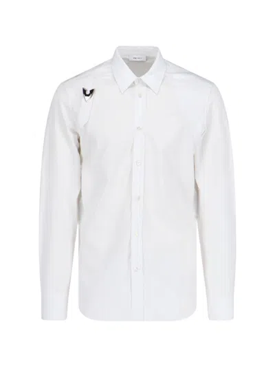 ALEXANDER MCQUEEN SHIRT WITH "HARNESS" ARROW