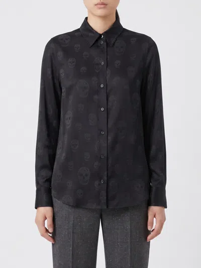 Alexander Mcqueen Mcqueen Shirt Woman Color Black