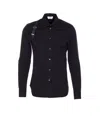Alexander Mcqueen Shirt Mcqueen Men Color Black In Black