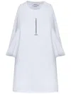 Alexander Mcqueen Ribbed Knit Top In White