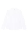 Alexander Mcqueen Oversized-collar Cotton Shirt In White