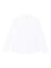 Alexander Mcqueen Oversized-collar Cotton Shirt In White