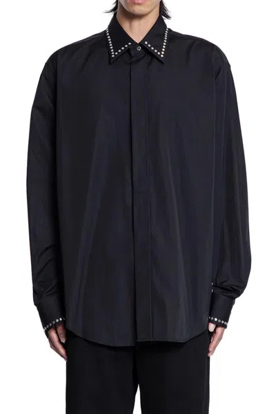 Alexander Mcqueen Shirts In Black
