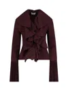 Alexander Mcqueen Shirts In Burgundy