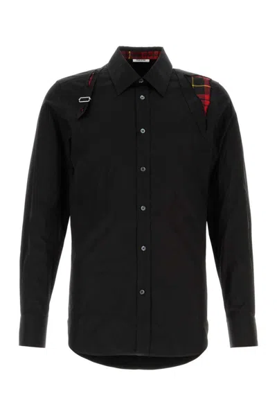 Alexander Mcqueen Shirts In Black