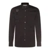 Alexander Mcqueen Buttoned Cuffs Long Sleeve Shirt Strap In Brown