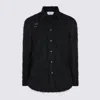 Alexander Mcqueen Shirts Blacks And Greys In Multi