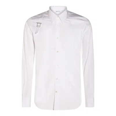 Alexander Mcqueen Shirts Light And Natural In White