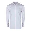 Alexander Mcqueen Casual Shirt With Button-down Collar And Buckle Detail In Yellow