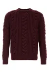Alexander Mcqueen Alexander Mc Queen Wool Sweater In Red