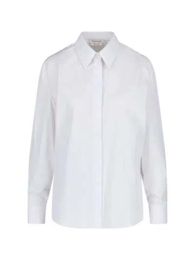 Alexander Mcqueen Shirts In White