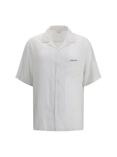 Alexander Mcqueen Shirts In White