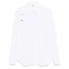 Alexander Mcqueen Men White Poplin Shirt, M Luxury Shirts For Men Darveys In White