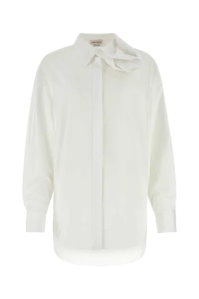 Alexander Mcqueen Shirts In White