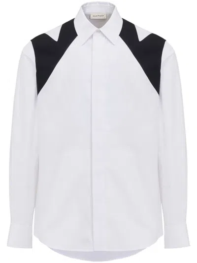 Alexander Mcqueen Shirts In White