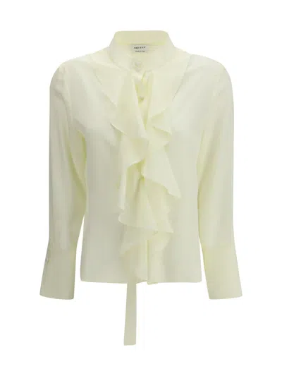 Alexander Mcqueen Shirts In White