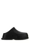 Alexander Mcqueen Black Wave Slides