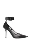 Alexander Mcqueen Punk Ankle Strap Pump
