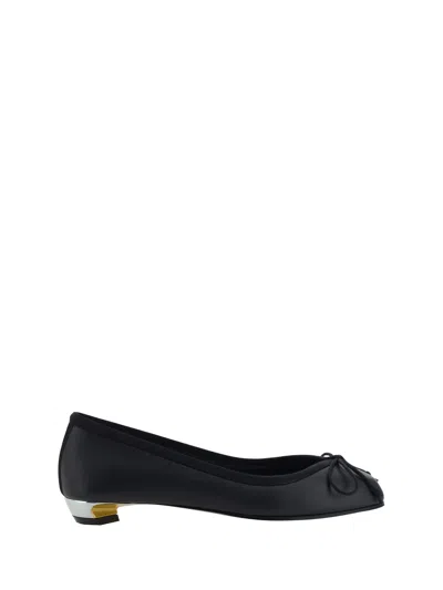 Alexander Mcqueen Shoes Leath.s.leath. Nap.silk/ In Black